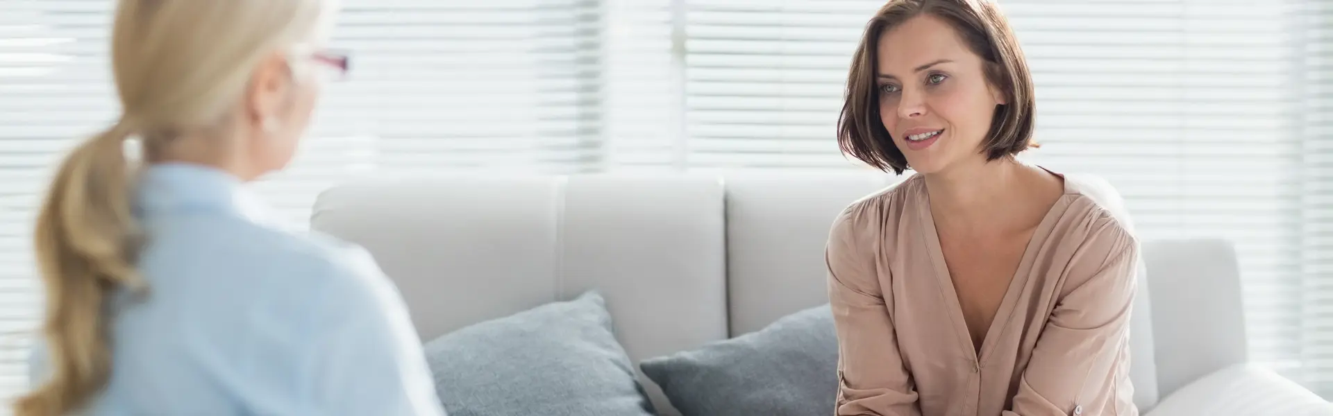 Therapiegespräch zwei Frauen