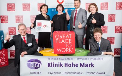 Klinik Hohe Mark gehört zu den besten Arbeitgebern in Hessen 2018